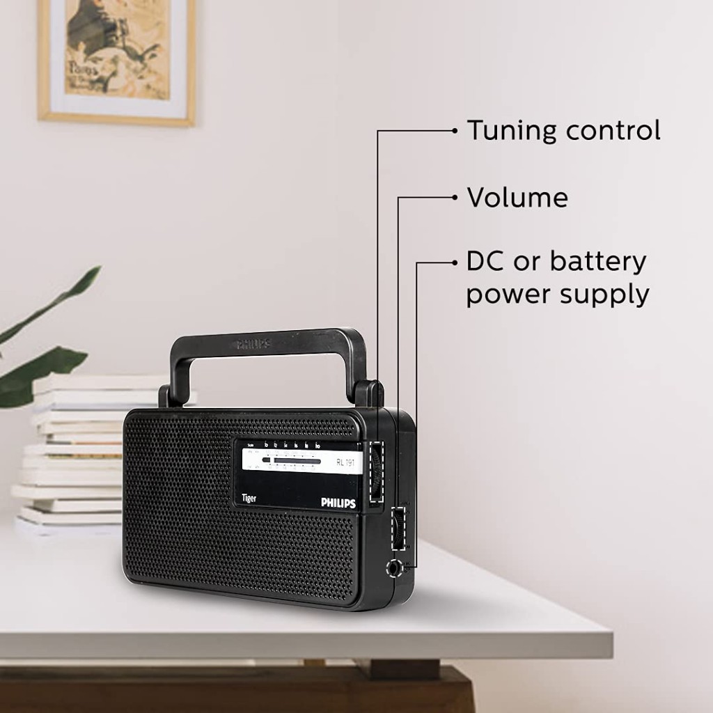 Philips Audio RL191/94 with MW/FM Bands 180mW RMS Sound output Radio Philips Audio RL191/94 with MW/FM Bands 180mW RMS Sound output Radio