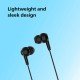 Philips Audio SHE1505 Wired in Ear Earphones with Mic (Black)