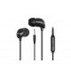 Philips Audio TAE1126 Wired in Ear Earphones with mic, 10 mm Driver, Powerful bass and Clear Sound, Black