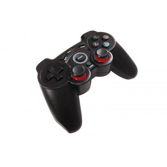 Redgear Elite Wireless Gamepad with Ultra-Precise VR, Vibration Feedback, Smooth AXBY Keys for PC(Black)