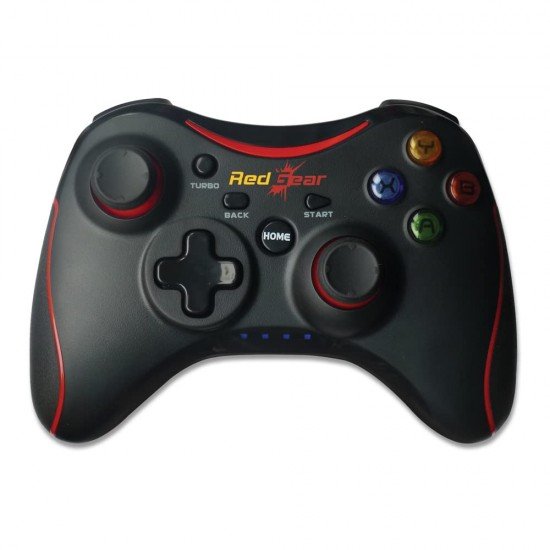 Redgear Pro Wireless Gamepad with 2.4GHz Wireless Technology for PC(Compatible with Windows 7/8/8.1/10 only)