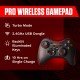 Redgear Pro Wireless Gamepad with 2.4GHz Wireless Technology for PC(Compatible with Windows 7/8/8.1/10 only)