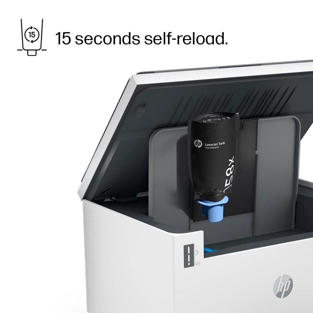 HP Laserjet Tank 1005 Print+Copy+Scan, Lowest Cost/Page - B&W Prints, Easy Refurbished HP Laserjet Tank 1005 Print+Copy+Scan, Lowest Cost/Page - B&W Prints, Easy Refurbished