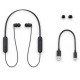 SONY WI-C200 Bluetooth Headset (Black)