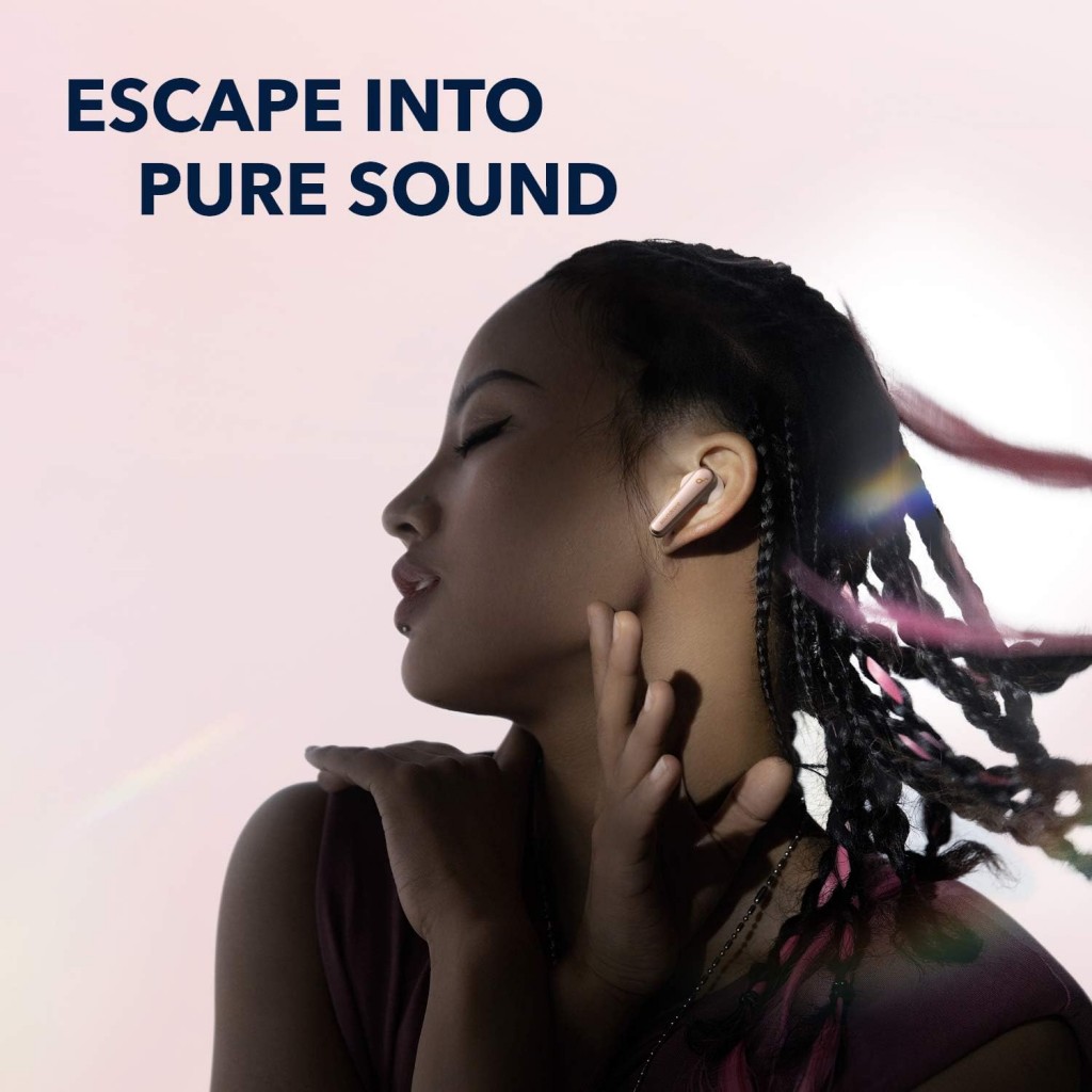 Soundcore Anker Liberty Air 2 Pro, True Wireless Earbuds Headphones, Targeted Active Noise pink Soundcore Anker Liberty Air 2 Pro, True Wireless Earbuds Headphones, Targeted Active Noise pink