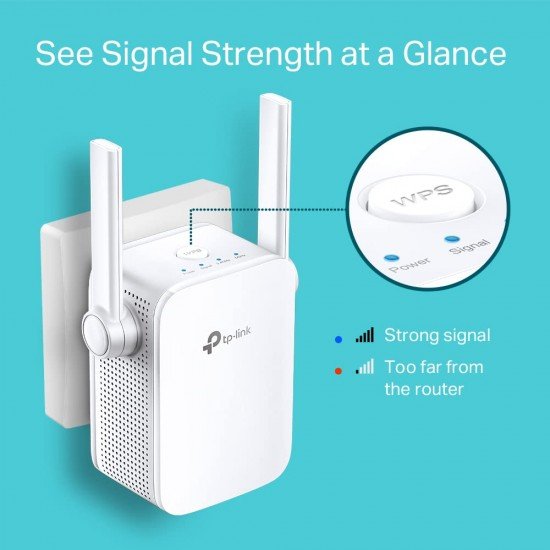 TP-Link AC1200 WiFi Range Extender | Up to 1200Mbps Speed | Dual Band Wireless Extender, Repeater, Signal Booster, Access Point| Easy Set-Up | Extends Internet Wi-Fi (RE305)