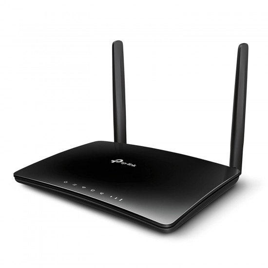 TP-Link TL-MR100 300Mbps 2.4GHz Wireless N 4G LTE, Wi-Fi N300, Black