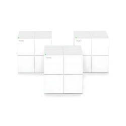 Tenda Nova MW6(3-Pack) Whole Home Mesh Dual Band 1200 Mbps Router WiFi System Coverage up to 6, White