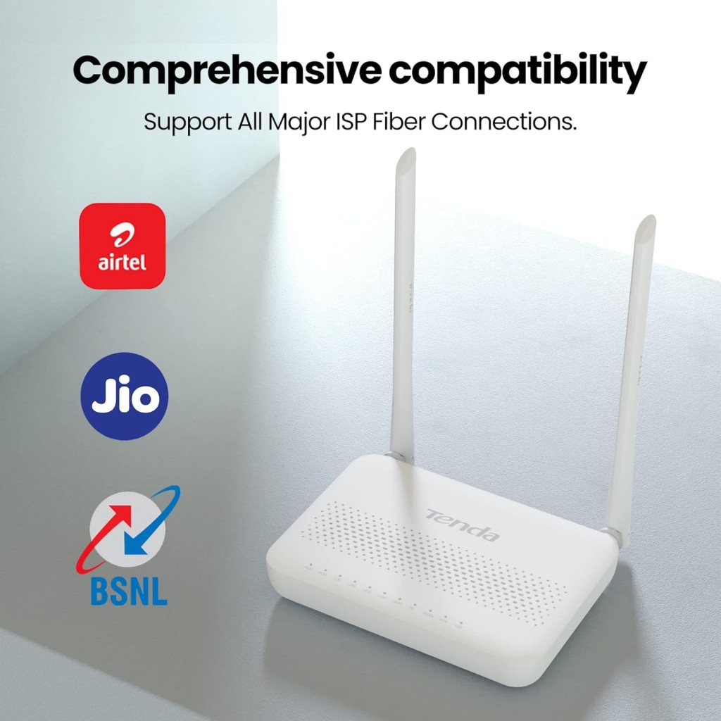 Tenda Wi-Fi GPON ONT (AC1200-HG9) Tenda Wi-Fi GPON ONT (AC1200-HG9)