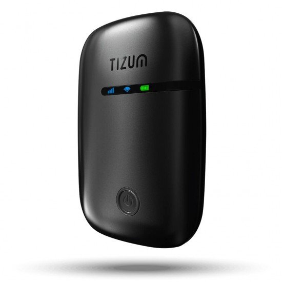 Tizum 4G Fast LTE Wireless Single Band Dongle with All SIM Network Support, Plug & Play Data Card Stick with up to 150Mbps (Black)