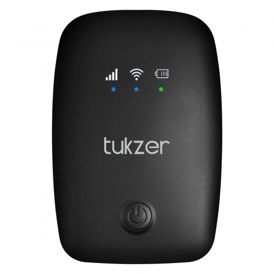 Tukzer 4G LTE Wireless Dongle with All SIM Network Support Plug & Play Data Card Stick with up to 150Mbps WiFi Hotspot  (Black)