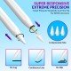 Tukzer Stylus Pen for iPad 2018-2023, iPad 10.2 Inch, Pro 11 Inch Palm Rejection & Tilt Sensitivity, Writing/Drawing (White)