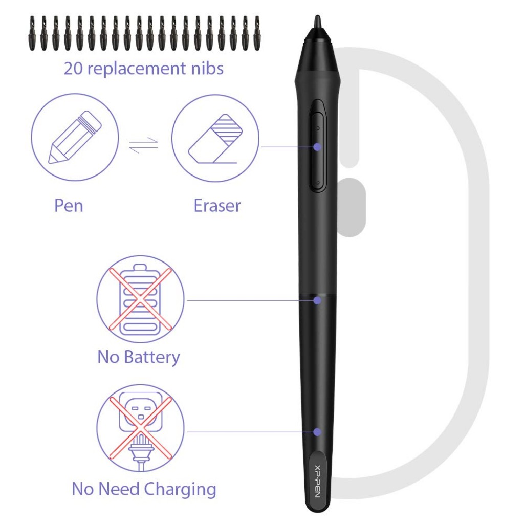 XP-PEN StarG640S Android Supported Graphics Drawing Tablet Pen Tablet, 6 Shortcut Keys (Black, 6x4 Size) XP-PEN StarG640S Android Supported Graphics Drawing Tablet Pen Tablet, 6 Shortcut Keys (Black, 6x4 Size)
