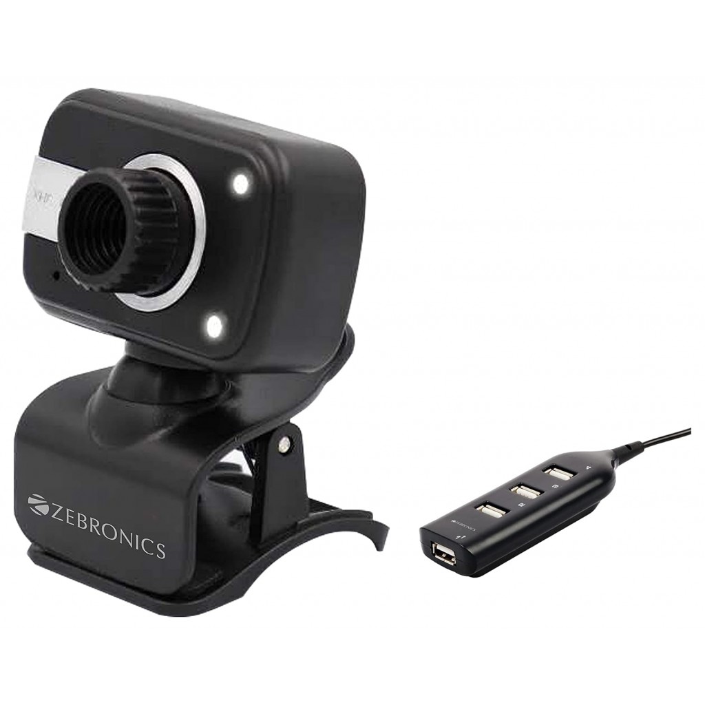 ZEBRONICS Zeb-Crystal Clear Web Camera with 3P Lens ZEBRONICS Zeb-Crystal Clear Web Camera with 3P Lens