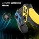 ZEBRONICS Zeb-MAX Play Windows Compatible 2.4GHz Wireless Gamepad with 10H* Backup, Turbo Mode 