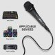 Zoook Karaoke Wired Microphone for Singing/Kids/Speaker/Party/System/Cardoid Vocal Unidirectional Dynamic Microphone Black