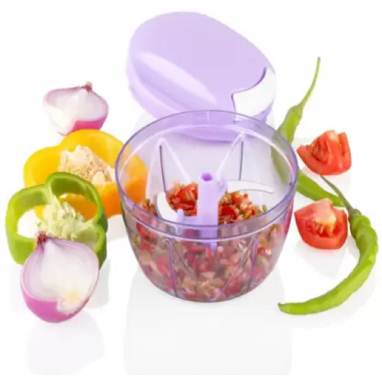 AIRTREE 500ml Pro Handy Chopper cum Blender - Easy to Use Vegetable & Fruit Chopper Vegetable & Fruit Chopper