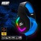 Ant Esports H530 Multi-Platform Pro RGB Gaming Headsetfor PC / PS4 / PS5 / Xbox One / Switch1 with mic, Black Blue