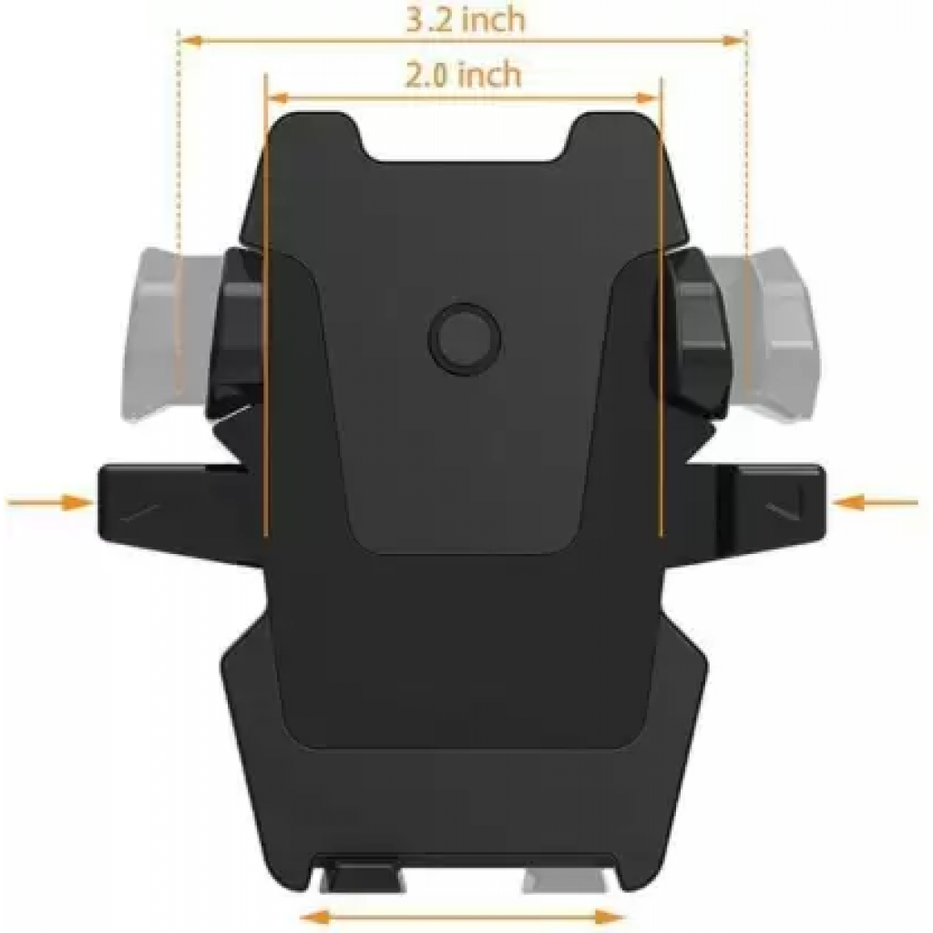 Bluedrum Car Mobile Holder for Windshield, Dashboard (Black, Silver) Bluedrum Car Mobile Holder for Windshield, Dashboard (Black, Silver)