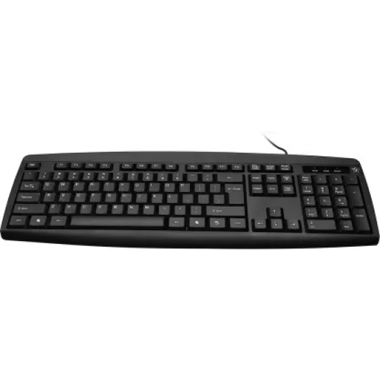 Flipkart SmartBuy K3136 Wired USB Desktop Keyboard  (Black)