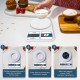 beatXP Kitchen Scale Multipurpose Portable Electronic Digital Weighing Scale | Weight Machine With Back Light LCD Display  beatXP Kitchen Scale Multipurpose Portable Electronic Digital Weighing Scale | Weight Machine With Back Light LCD Display