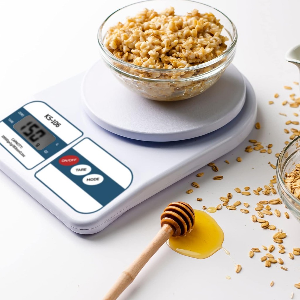 beatXP Kitchen Scale Multipurpose Portable Electronic Digital Weighing Scale | Weight Machine With Back Light LCD Display  beatXP Kitchen Scale Multipurpose Portable Electronic Digital Weighing Scale | Weight Machine With Back Light LCD Display