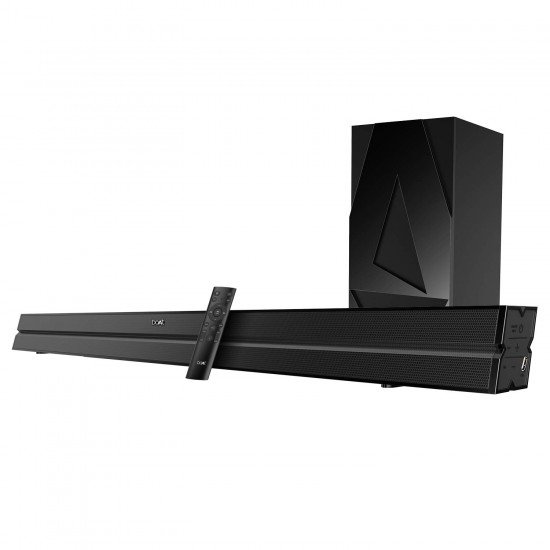 boAt AAVANTE Bar 2050 160W 2.1 Channel Bluetooth Soundbar Signature Sound, Wireless Subwoofer (Premium Black)