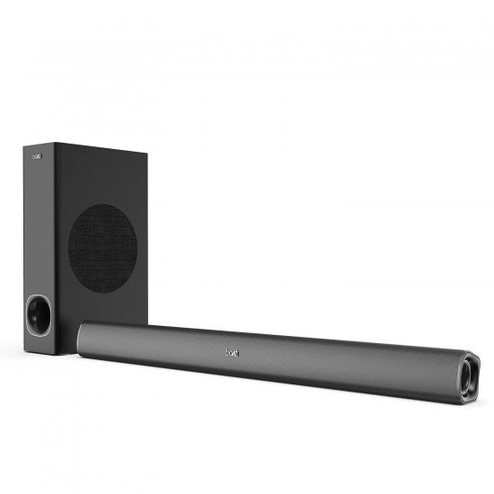 boAt Aavante Bar 1200N Bluetooth Soundbar with 100W RMS Signature Sound, 2.1 Channel, Multi- (Premium Black)