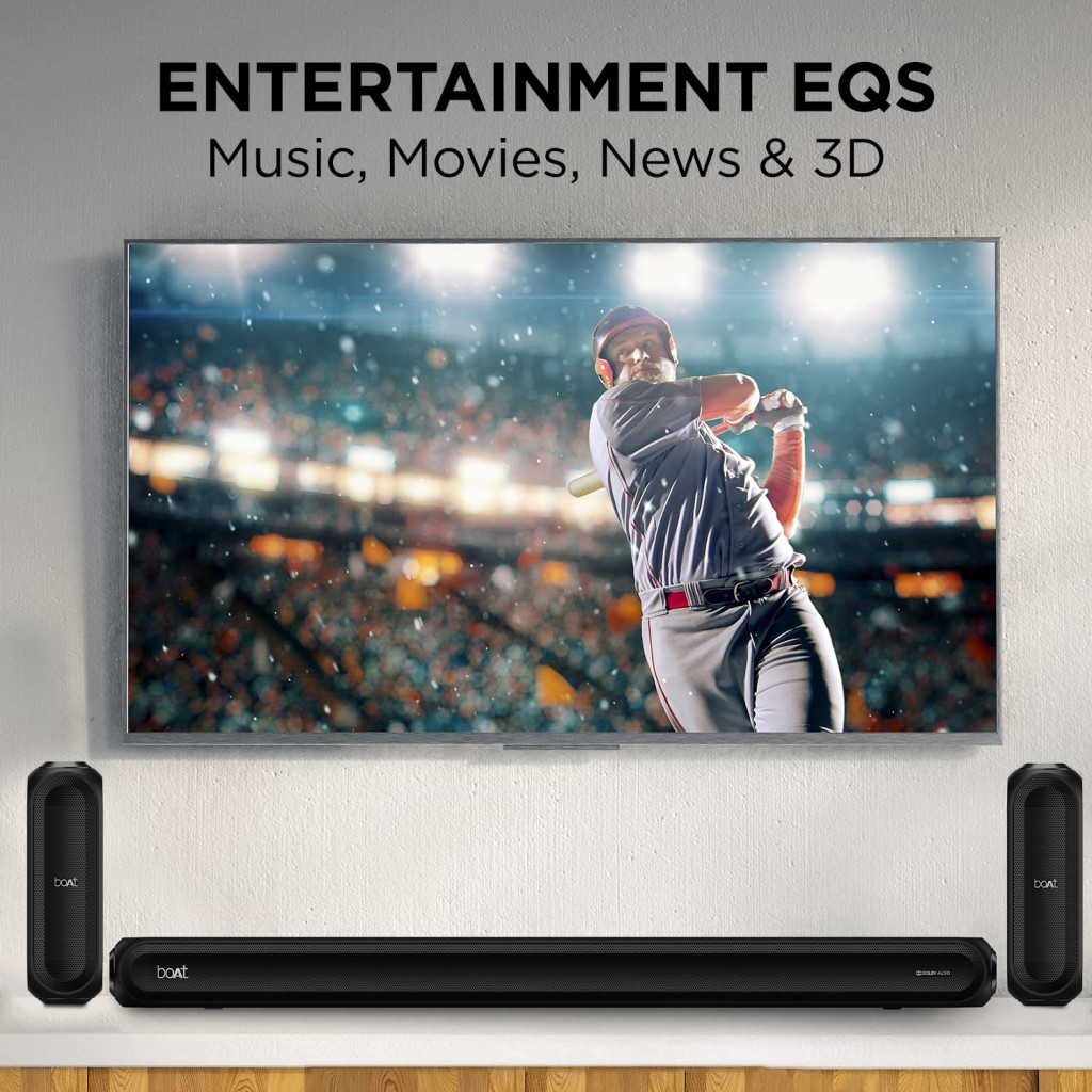 boAt Aavante Bar 3200D Soundbar with Dolby Audio,350W RMS Signature Sound,Premium Black boAt Aavante Bar 3200D Soundbar with Dolby Audio,350W RMS Signature Sound,Premium Black