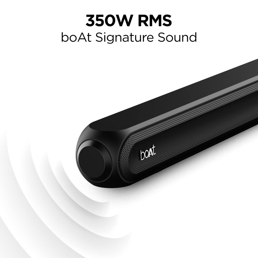 boAt Aavante Bar 3200D Soundbar with Dolby Audio,350W RMS Signature Sound,Premium Black boAt Aavante Bar 3200D Soundbar with Dolby Audio,350W RMS Signature Sound,Premium Black