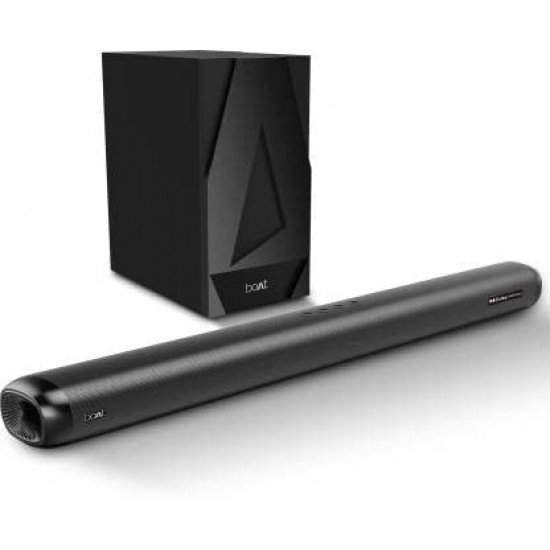 boAt Aavante Bar 4000DA with Dolby Atmos 3D 200 W Bluetooth Soundbar (Premium Black, 2.1 Channel)