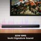 boAt Aavante Bar 900 Bluetooth Soundbar with 30W RMS, 2.0 Channel, Multiple Connectivity (Premium Black)