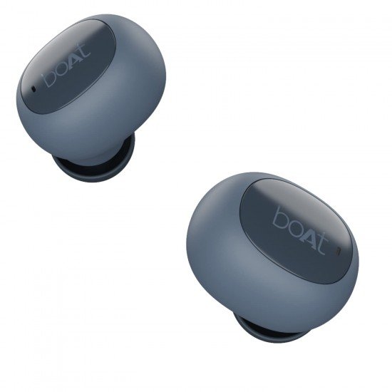 boAt Airdopes 121v2 in-Ear True Wireless Earbuds with Upto 14 Hours Playback, with Mic, 8MM (Midnight Blue)