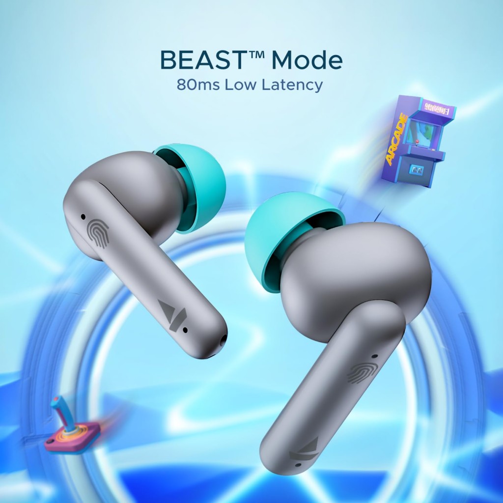 boAt Airdopes 141 Bluetooth Truly Wireless in Ear Headphones with 45H Playtime (Cyan Cider) boAt Airdopes 141 Bluetooth Truly Wireless in Ear Headphones with 45H Playtime (Cyan Cider)