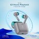 boAt Airdopes 141 Bluetooth Truly Wireless in Ear Headphones with 45H Playtime (Cyan Cider)