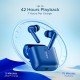 boAt Airdopes 141 ICC Edition Bluetooth Truly Wireless in Ear Earbuds with 42H Playtime,Low Latency (Thunder Blue)