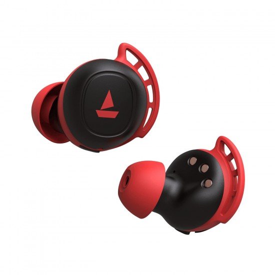 boAt Airdopes 441 Pro Bluetooth Truly Wireless in Ear Earbuds with mic, Upto 150 Hours (Raging Red)