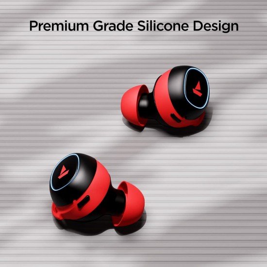 boAt Airdopes 441 Pro Bluetooth Truly Wireless in Ear Earbuds with mic, Upto 150 Hours (Raging Red)