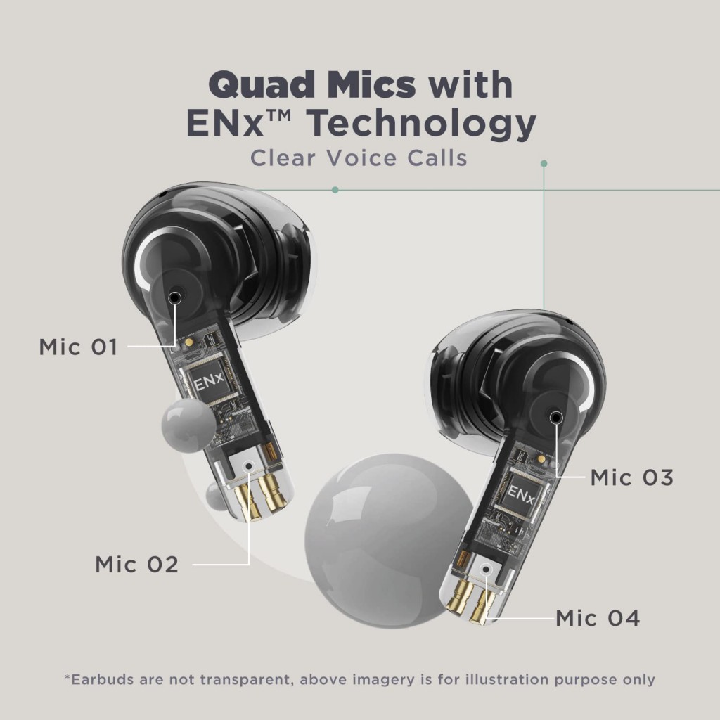 boAt Airdopes Atom 81 True Wireless Earbuds with Upto 50H Playtime, Quad Mics ENx™ (Aero Blue) boAt Airdopes Atom 81 True Wireless Earbuds with Upto 50H Playtime, Quad Mics ENx™ (Aero Blue)