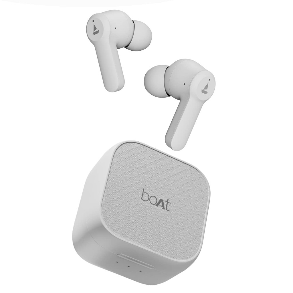 boAt Airdopes Fuel in Ear Headphones,Quad Mics,Enx (Classic Black) boAt Airdopes Fuel in Ear Headphones,Quad Mics,Enx (Classic Black)