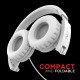 boAt BassHeads 900 On-Ear Wired Headphones with Mic (White)