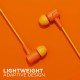 boAt Bassheads 102 Wired in Ear Earphones with Mic (Mint Orange)