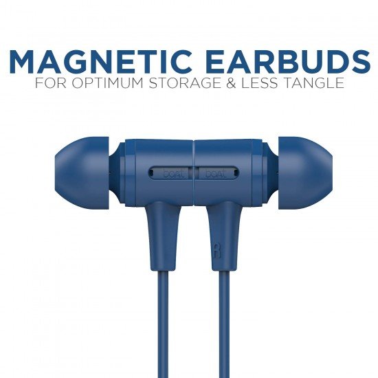 boAt Bassheads 102 in Ear Wired Earphones with Mic(Jazzy Blue)