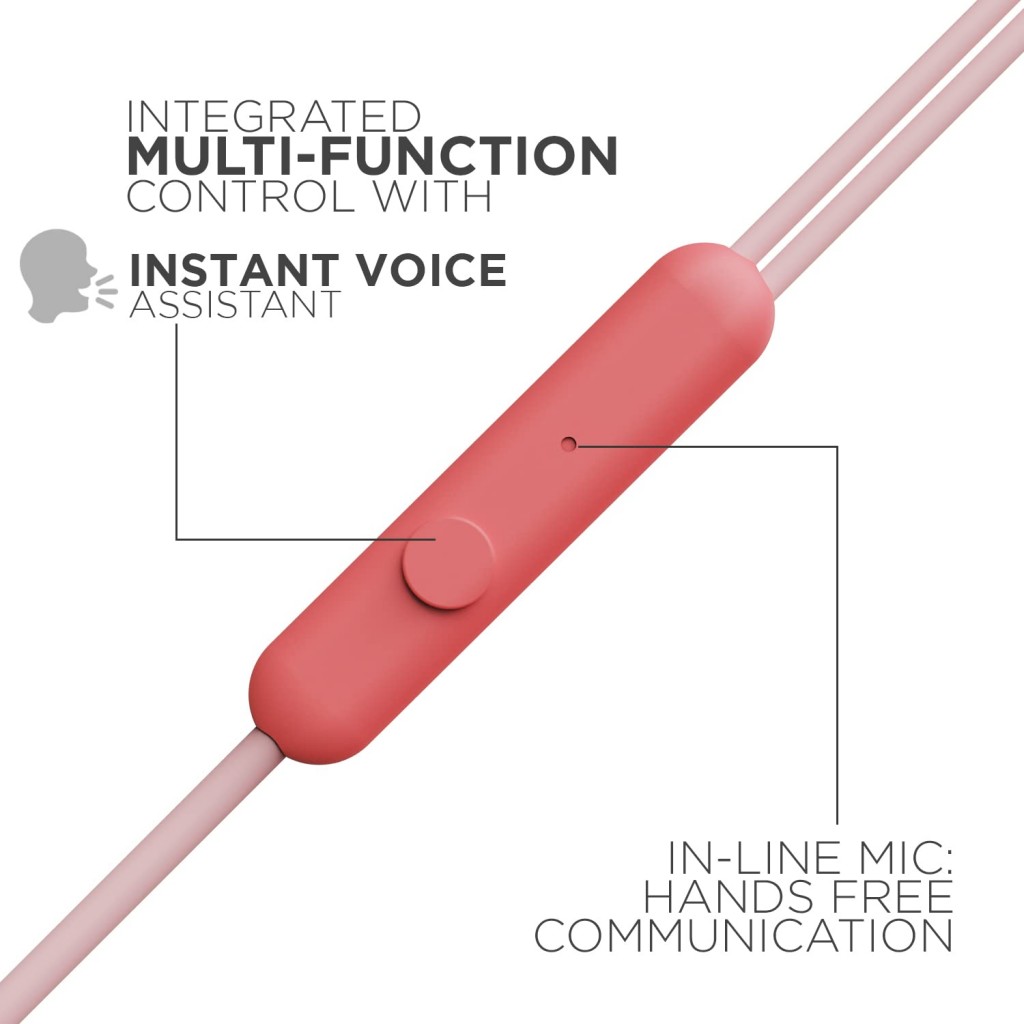 boAt Bassheads 103 Wired in Ear Earphone with Mic (Red) boAt Bassheads 103 Wired in Ear Earphone with Mic (Red)