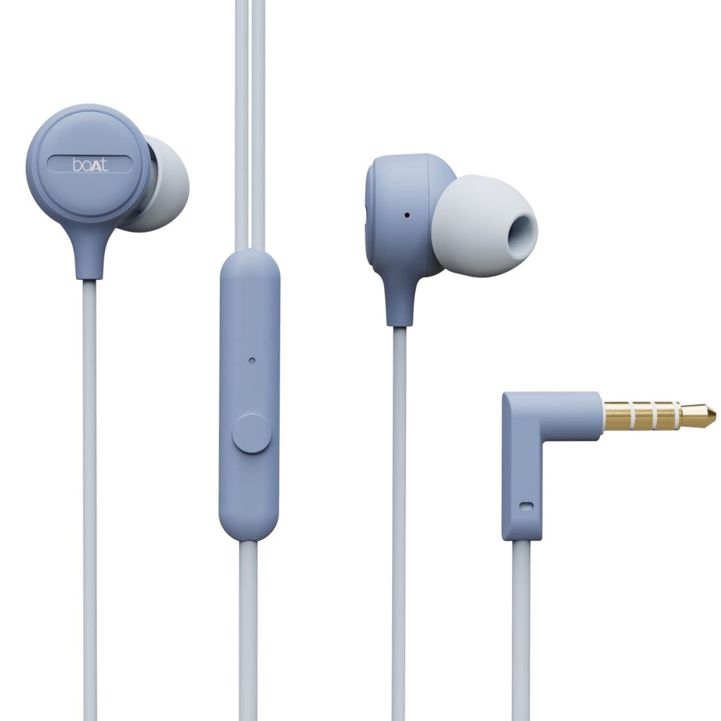 boAt Bassheads 103 Wired in Ear Earphone with Mic (Red) boAt Bassheads 103 Wired in Ear Earphone with Mic (Red)
