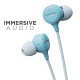 boAt Bassheads 103 in Ear Wired Earphones with Mic (Mint Blue)