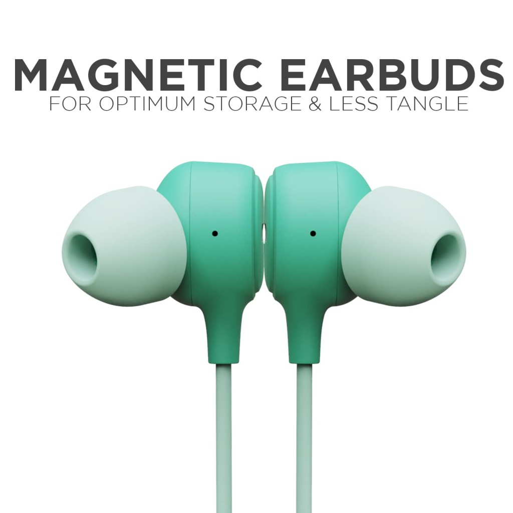 boAt Bassheads 103 in Ear Wired Earphones with Mic (Mint Green) boAt Bassheads 103 in Ear Wired Earphones with Mic (Mint Green)