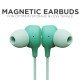 boAt Bassheads 103 in Ear Wired Earphones with Mic (Mint Green)