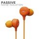 boAt Bassheads 103 in Ear Wired Earphones with Mic(Mint Orange)