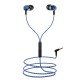 boAt Bassheads 162 in Ear Wired Earphones with Mic (Jazzy Blue)